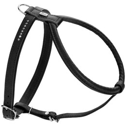 Produktbild von HUNTER Hundegeschirr Round & Soft Canadian UP schwarz S-M