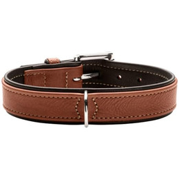 Produktbild von HUNTER Hundehalsband Canadian UP Cognac/Schwarz