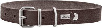 Produktbild von HUNTER Hundehalsband Grenada aus Leder Dunkelbraun