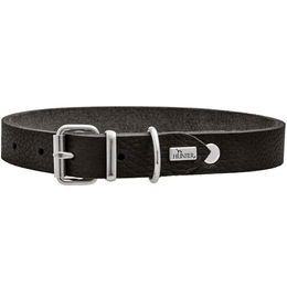 Produktbild von HUNTER Hundehalsband Grenada aus Leder Schwarz
