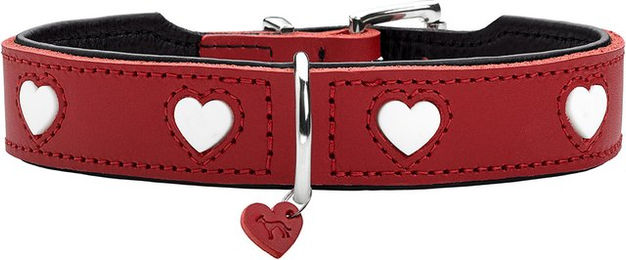 HUNTER Hundehalsband Love rot/schwarz Größe 50 – Bild 1 von 9