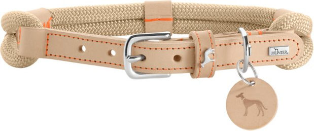 HUNTER Hundehalsband Malia beige/Natur – Bild 1 von 9