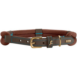 HUNTER Hundehalsband Malia schokobraun/dunkelbraun – Bild 1 von 9