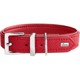 Produktbild von Hunter Hundehalsband Sofia rot Kunstleder - 1 Stk.