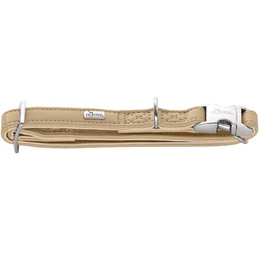 Produktbild von HUNTER Hundehalsung Amalfi ALU-Strong beige vegan