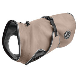 Produktbild von HUNTER Hundemantel UPPSALA 75 taupe 2in1 mit herausknüpfbarem Innenfutter