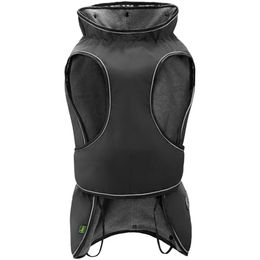 HUNTER Hundemantel UPPSALA 80 schwarz 2in1 mit herausknüpfbarem Innenfutter – Bild 1 von 8