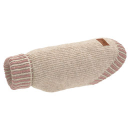 Produktbild von Hunter Hundepullover Odense mit Mütze Set creme 40 cm