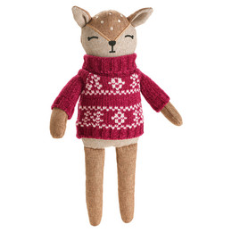 Produktbild von Hunter Hundespielzeug Birka Reh 27 cm rot - 27 cm