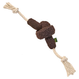 Produktbild von Hunter Hundespielzeug Madrid mit Tau braun