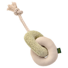 Produktbild von Hunter Hundespielzeug Madrid mit Tau grün/beige