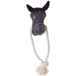 Produktbild von Hunter Hundespielzeug Nebraska Pferd mit Tau - 30 cm