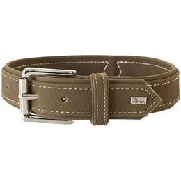 HUNTER Hunting Hundehalsband aus Nubukleder, oliv, 65 cm – Bild 1 von 4