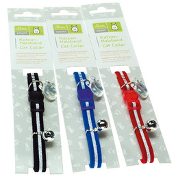 Produktbild von Hunter Katzenhalsband Silver Velvet - blau