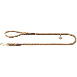Produktbild von HUNTER LIST Führleine für Hunde, Messingbeschläge, Handschlaufe, maritim - 140 cm