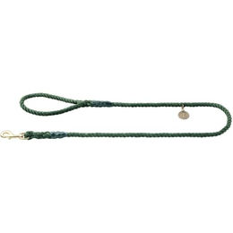 HUNTER LIST Führleine für Hunde mit Messingbeschlägen und Handschlaufe – Bild 1 von 5