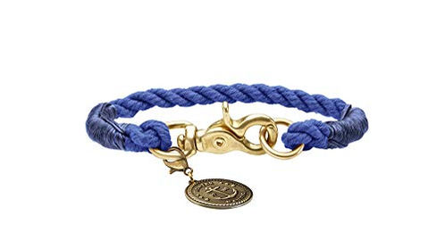 HUNTER List Halsung Hundehalsband Tau Dunkelblau M – Bild 1 von 3