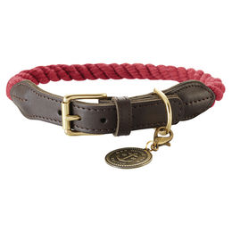 Produktbild von HUNTER List Hundehalsband Leder maritim bordeaux