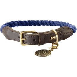Produktbild von HUNTER List Hundehalsband Leder maritim dunkelblau