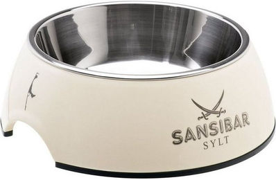 Produktbild von Hunter Melamin-Futternapf Sansibar Weiß - 0,35 l