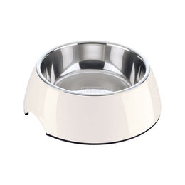 HUNTER Melamin-Napf mit Edelstahlnapf 1400 ml Weiß - 1400 ml – Bild 1 von 9