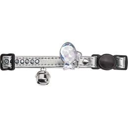 Produktbild von Hunter Modern Art Luxus Katzenhalsband silber