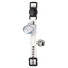 Produktbild von Hunter Modern Art Luxus Katzenhalsband weiß - 1 Stk.