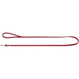 Produktbild von HUNTER Nappaleder PETIT Führleine für kleine Hunde rot