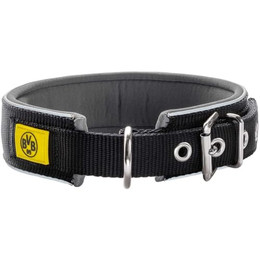 Produktbild von HUNTER Neopren Reflect BVB Hundehalsband 55 cm schwarz/gelb