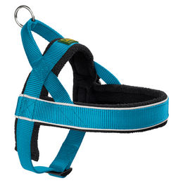 Produktbild von Hunter Norwegergeschirr Racing petrol/schwarz Größe M