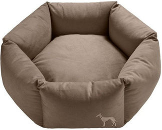 Produktbild von HUNTER Orthopädisches Hundesofa Merida 6-eckig Taupe Größe L