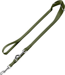 HUNTER Set Halsband London + Führleine London olivgrün – Bild 1 von 9