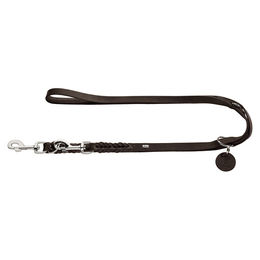 HUNTER SOLID EDUCATION Verstellbare Hundeführleine aus Leder - 250 cm – Bild 1 von 3