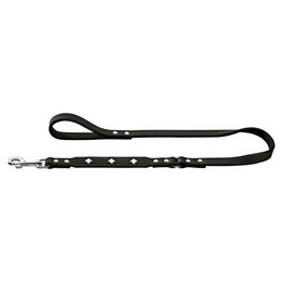 Produktbild von HUNTER Swiss Führleine für Hunde aus Ökoleder mit Handschlaufe - 1,8 m