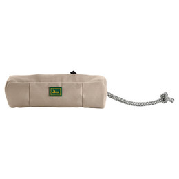 Produktbild von Hunter Trainer Snack Dummy mit Seil taupe