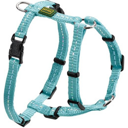 Produktbild von Hunter Tripoli Vario Basic Hundegeschirr hellblau reflektierend