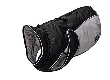 Produktbild von Hunter Uppsala Extreme Hundemantel schwarz/grau - 1 Stk.