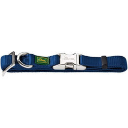 Produktbild von HUNTER VARIO BASIC ALU-STRONG Hundehalsband Nylon Aluminium Steckverschluss L marine