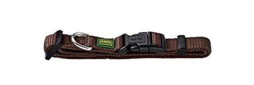 HUNTER VARIO BASIC Hundehalsband M 1,5 cm braun - 1 Stk. – Bild 1 von 4
