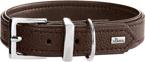 Produktbild von Hunter veganes Halsband Sofia braun 50