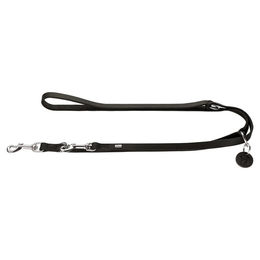 Hunter Verstellbare Führleine Aalborg geflochten schwarz - 200 cm – Bild 1 von 7