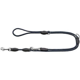 Produktbild von Hunter Verstellbare Führleine Eiby Freestyle Blau 0,8 cm x 200 cm - 200 cm