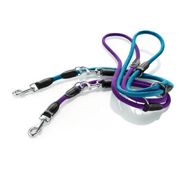 Hunter Verstellbare Führleine Freestyle braun 8mm/200cm – Bild 1 von 3