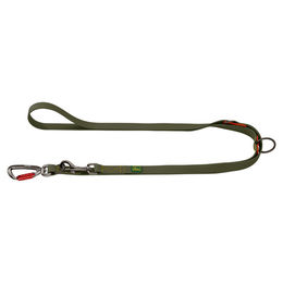 Hunter Verstellbare Führleine Havanna grün/orange, Maße: 20 mm / 200 cm – Bild 1 von 5