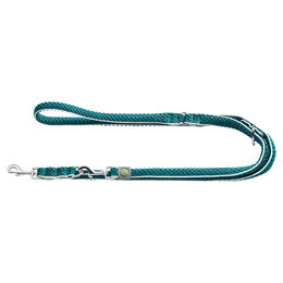 Hunter Verstellbare Führleine Hilo türkis – Bild 1 von 2