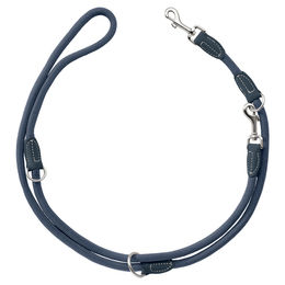 Produktbild von Hunter Verstellbare Führleine Malibu dunkelblau, Länge: max. 200 cm