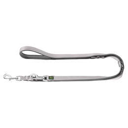 Produktbild von Hunter Verstellbare Führleine Neopren grau/grau, Maße: 15 mm / 200 cm