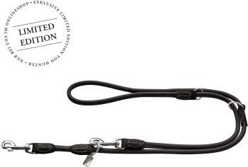 Hunter Verstellbare Führleine Round & Soft Bega schwarz – Bild 1 von 3
