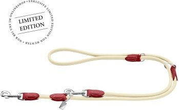 Hunter Verstellbare Führleine Round & Soft Bega weiß – Bild 1 von 3