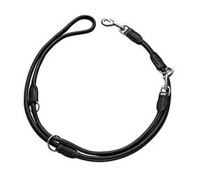 Produktbild von Hunter Verstellbare Führleine Round & Soft schwarz